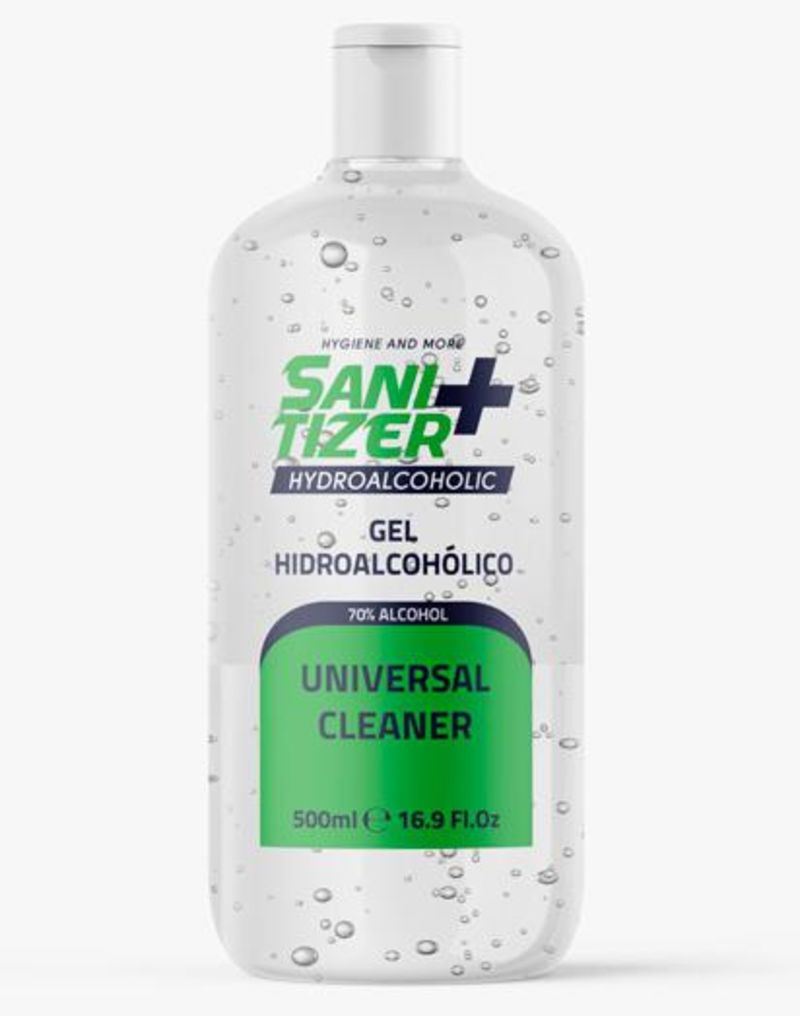 sanitizer plus gel hidroalcoholico higienizante 500ml