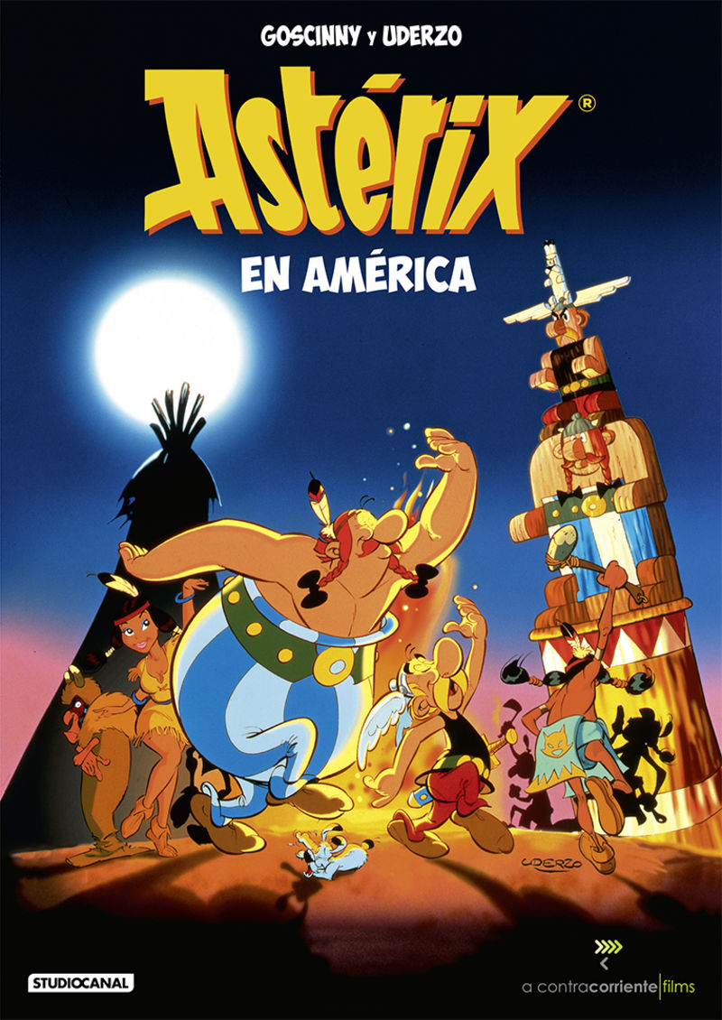 ASTERIX EN AMERICA (DVD) * THOMAS PLATT, RHETT ROOSTER