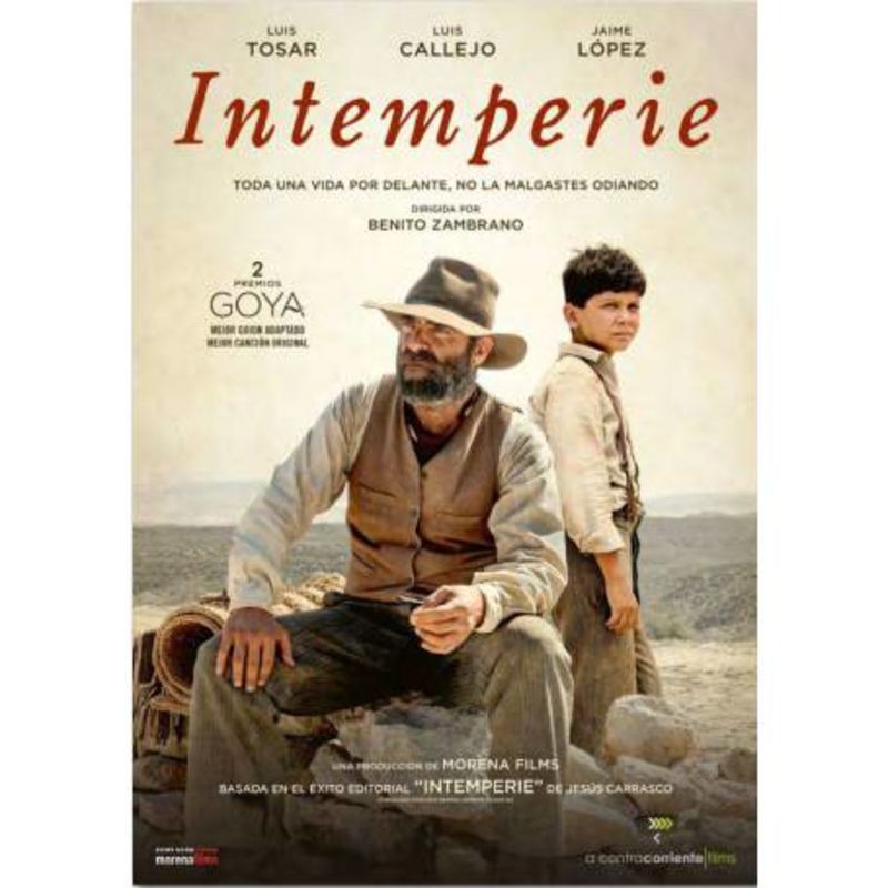 INTEMPERIE (DVD) * LUIS TOSAR, LUIS CALLEJO, JAIME LOPEZ