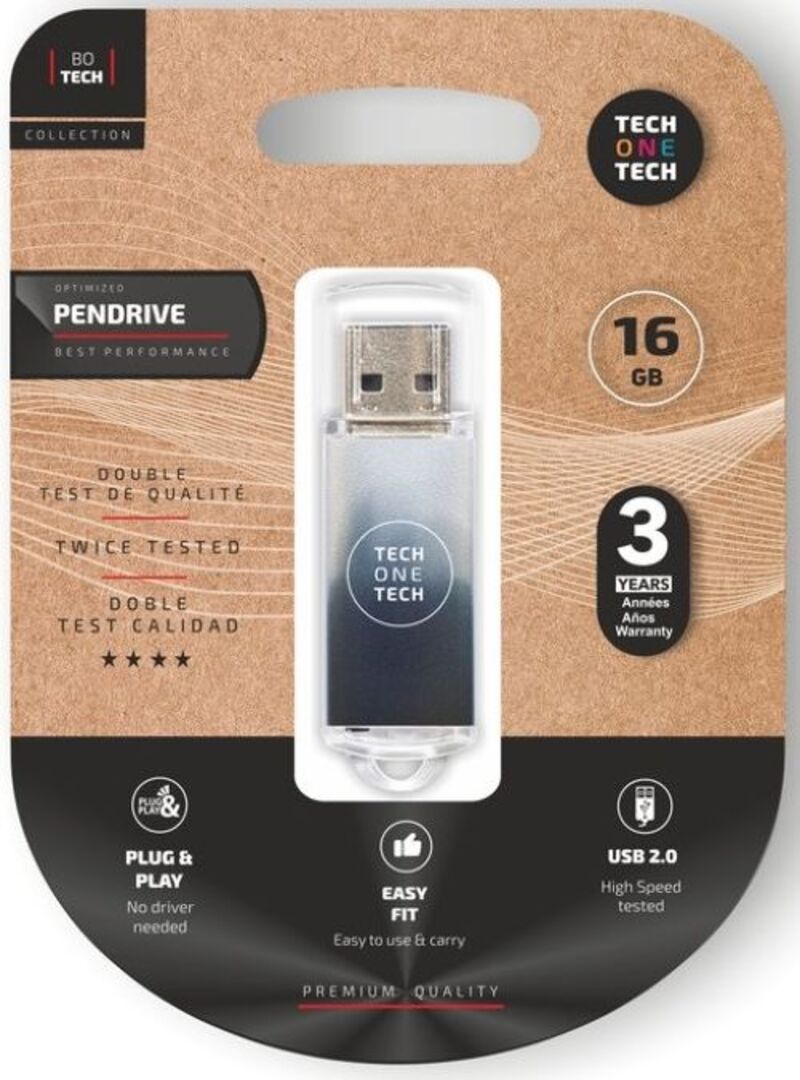 GRADIENT B&W MEMORIA USB 16 GB PENDRIVE