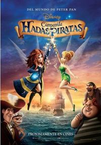 campanilla, hadas y piratas (dvd)