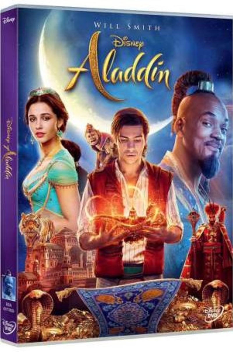 aladdin (2019) (dvd) * mena massoud, naomi scott