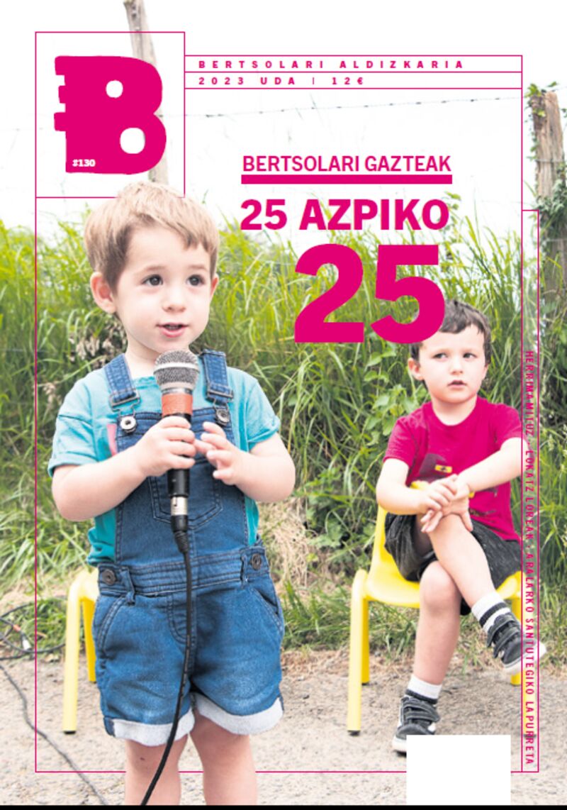 bertsolari aldizkaria 130. zka 2023 uda - Batzuk