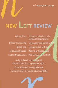 new left review 118 sep / oct 2019