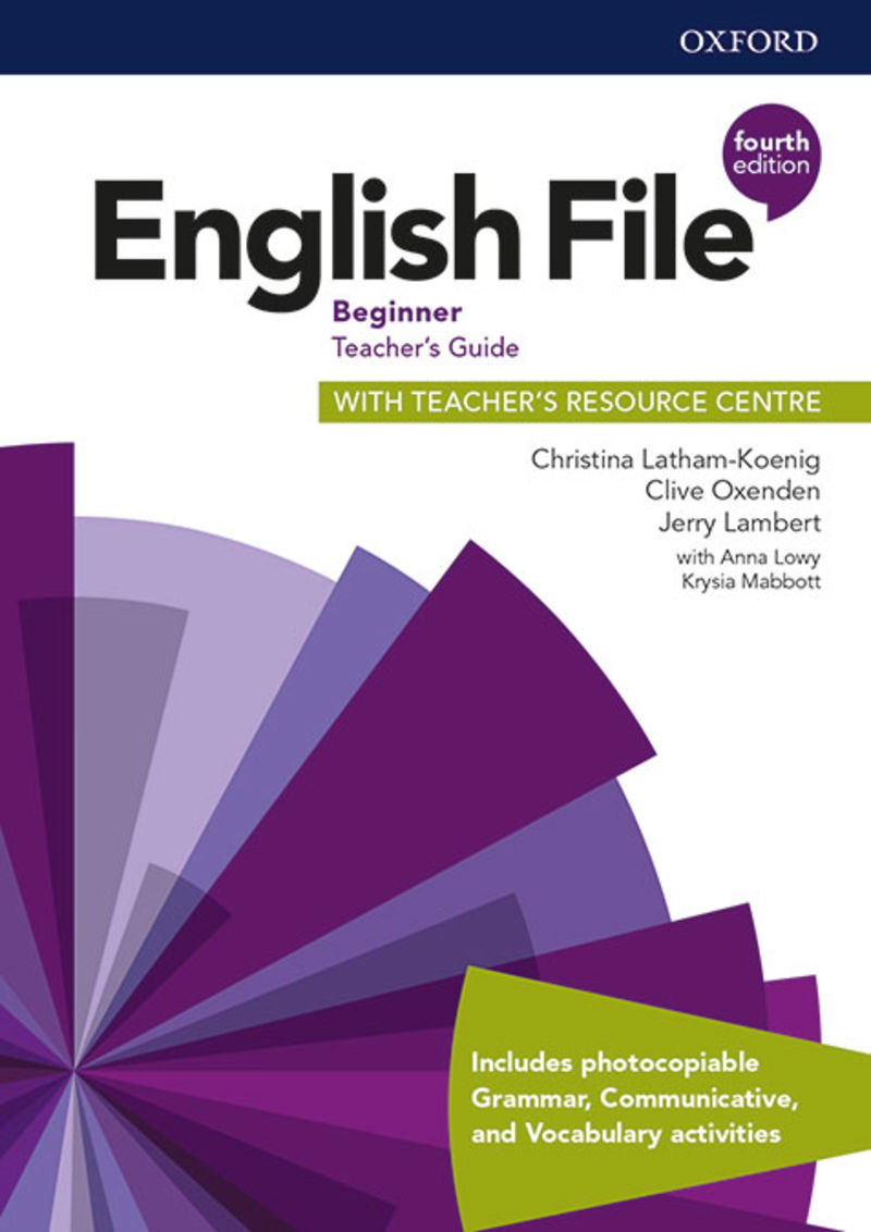(4 ed) english file beginner a1 tch + tr multipack - Aa. Vv.