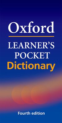 oxf learner's pocket dict (4 ed)