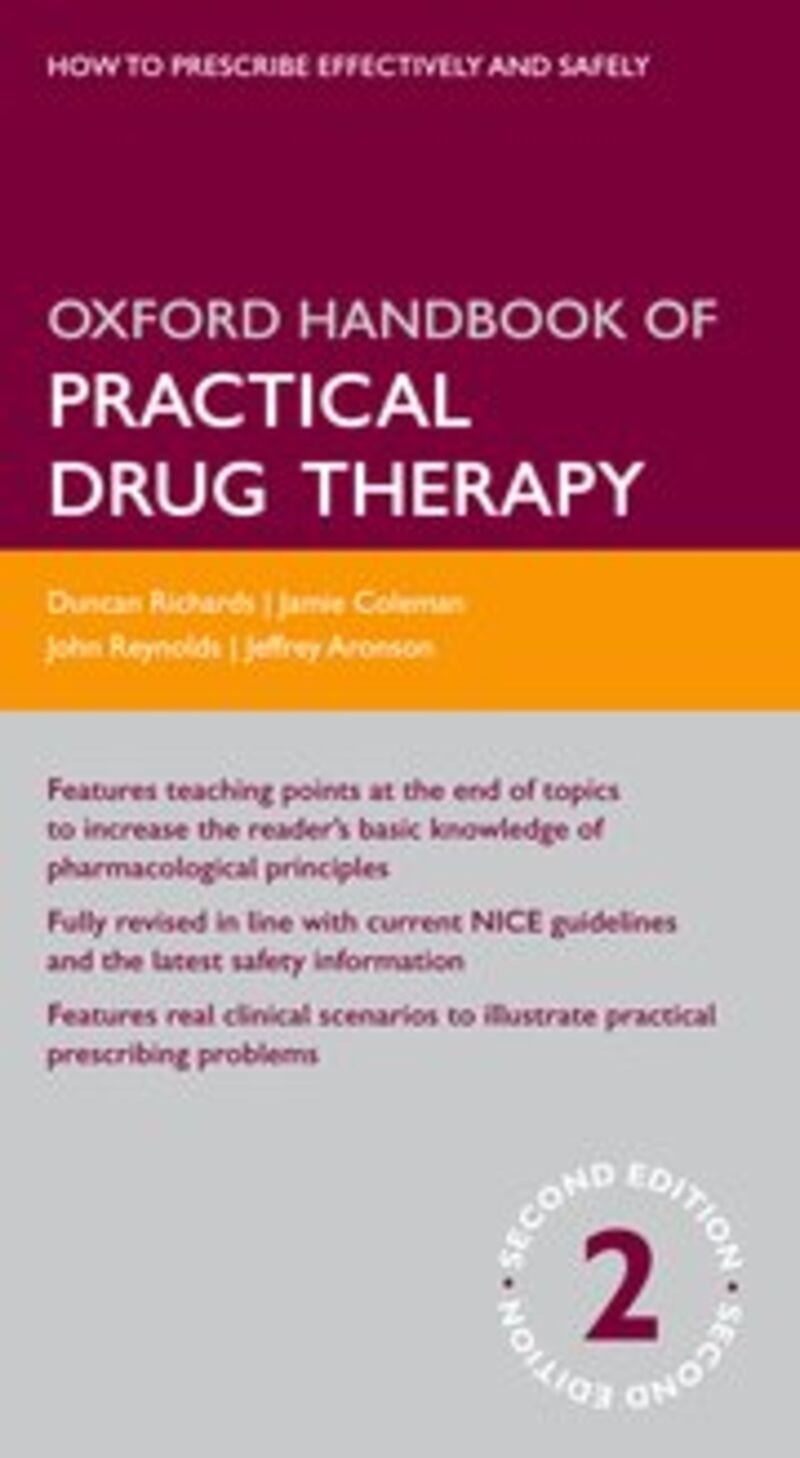 (2 ED) OXF HANDBOOK OF PRACTICAL DRUG THERAPY
