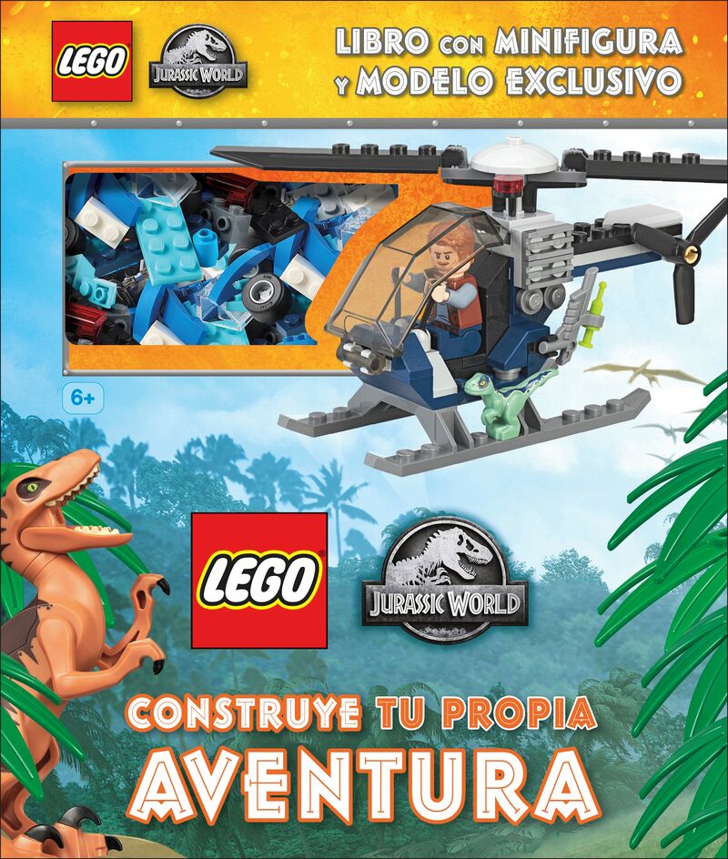 LEGO® JURASSIC WORLD# - CONSTRUYE TU PROPIA AVENTURA - LIBRO CON MINIFIGURA Y MODELO EXCLUSIVO