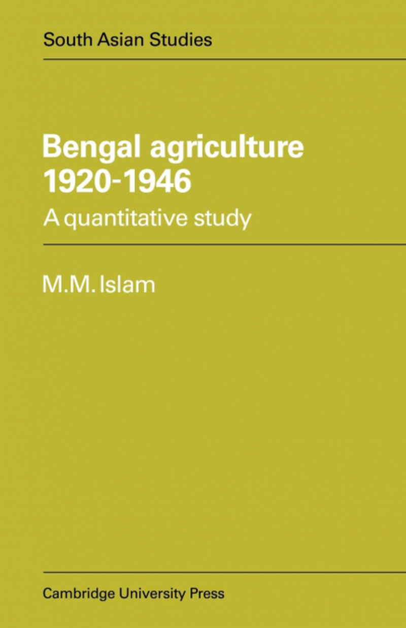 BENGAL AGRICULTURE 19201946