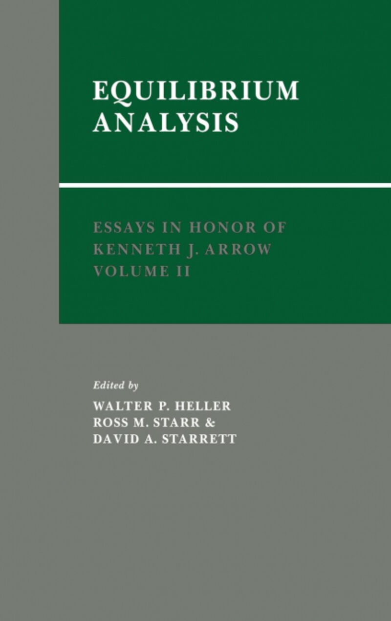 ESSAYS IN HONOR OF KENNETH J. ARROW