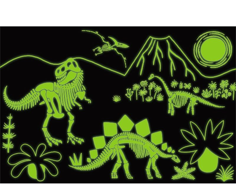 PUZZLE 100 * DINOSAURS - GLOW IN THE DARK