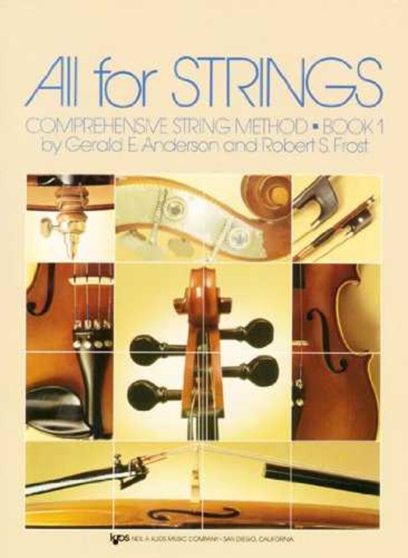 CONTRABAJO ALL FOR STRINGS BOOK 1