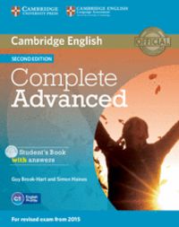 (2 ed) complete advanced w / key (+cd-rom)