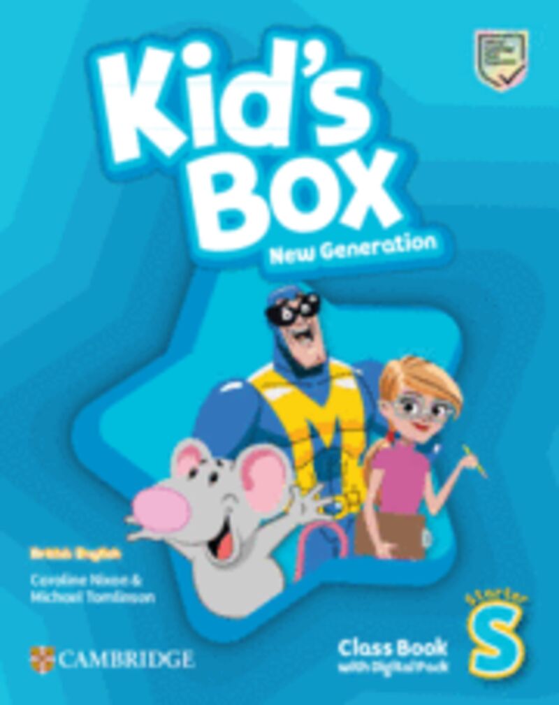 kid's box new generation starter class book (+digital pack) british english