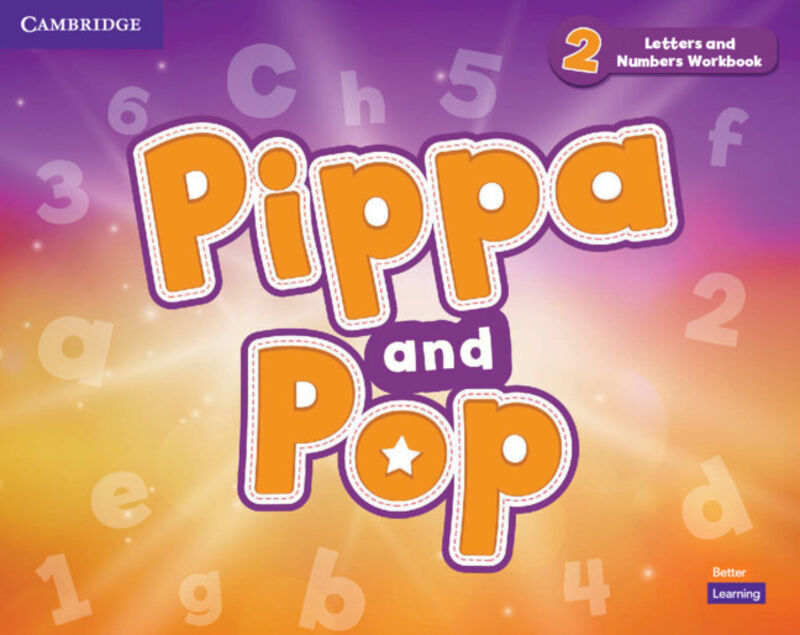 4 YEARS - PIPPA AND POP 2 LETTERS AND NUMBERS WB BRITISH ENGLISH