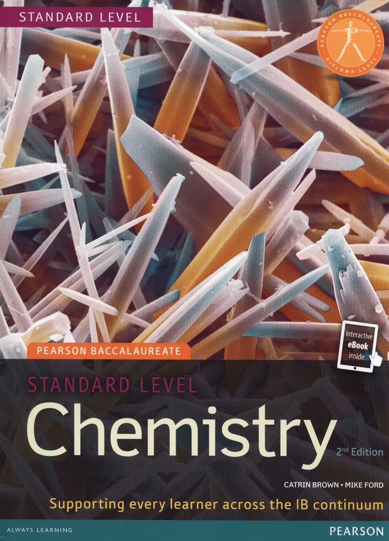 (2 ed) pearson baccalaureate chemistry standard level (+ebook)