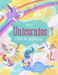 unicornios - libro de pegatinas