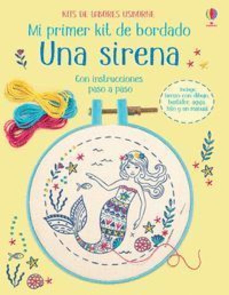 sirena, una - mi primer kit de bordado - Lara Bryan / Bethan Janine (il. ) / Ian Mcnee (il. )
