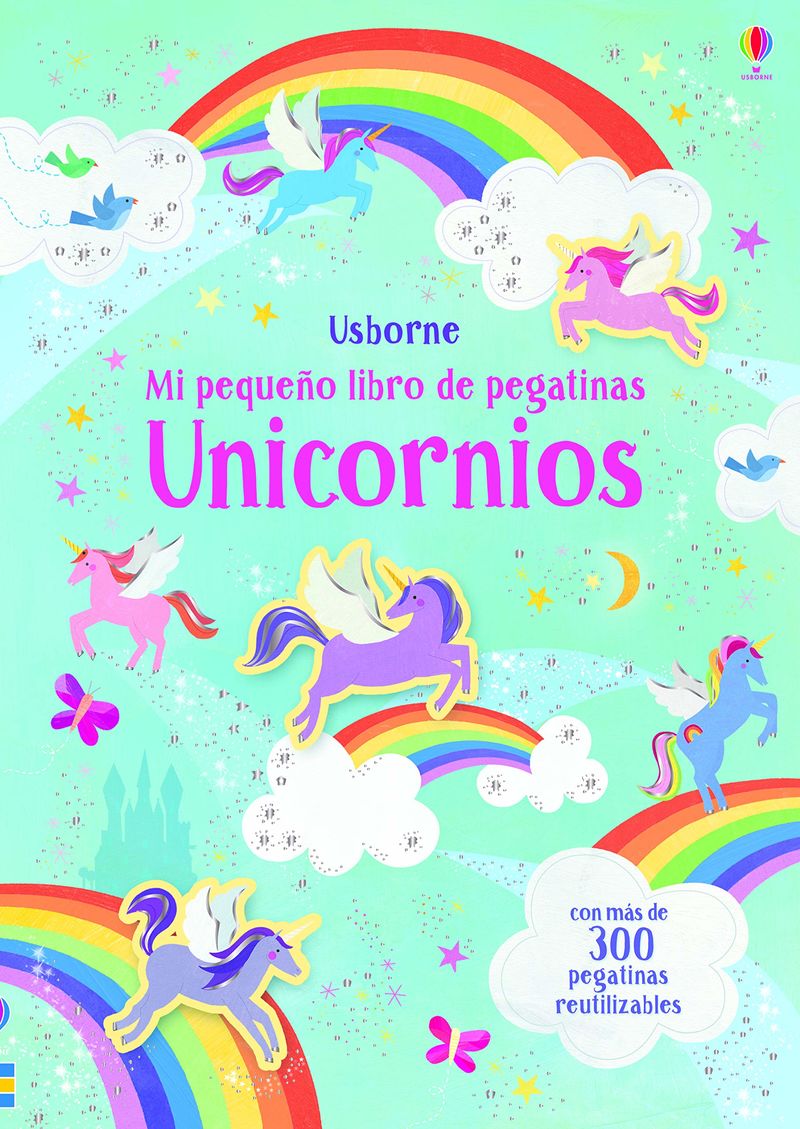 unicornios - mi pequeño libro de pegatinas