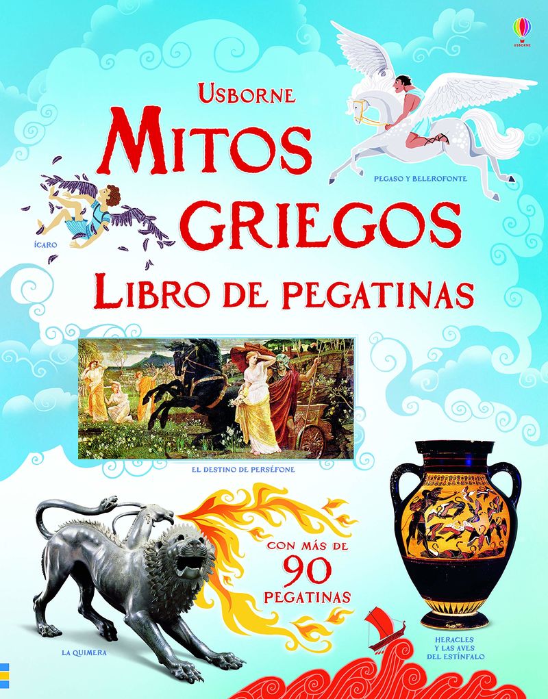 MITOS GRIEGOS - LIBROS DE PEGATINAS