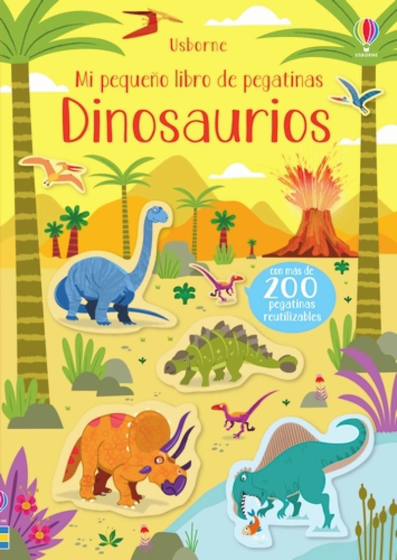 dinosaurios - mi pequeño libro de pegatinas