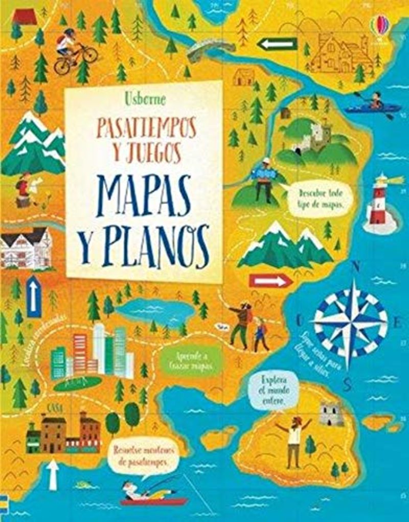 mapas y planos - pasatiempos y juegos