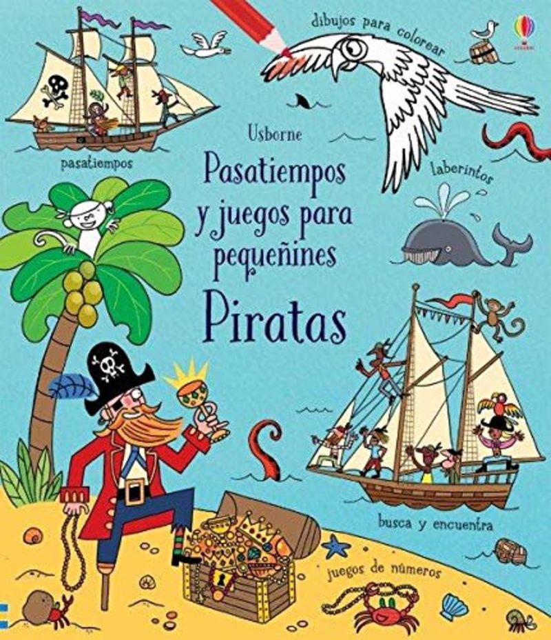 piratas - pasatiempos y juegos para pequeñines