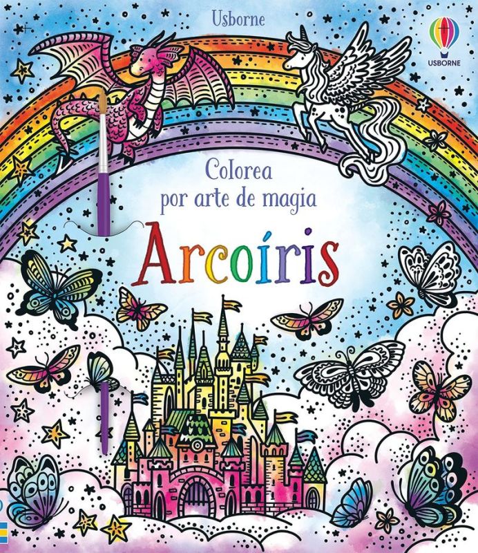 arcoiris - colorea por arte de magia