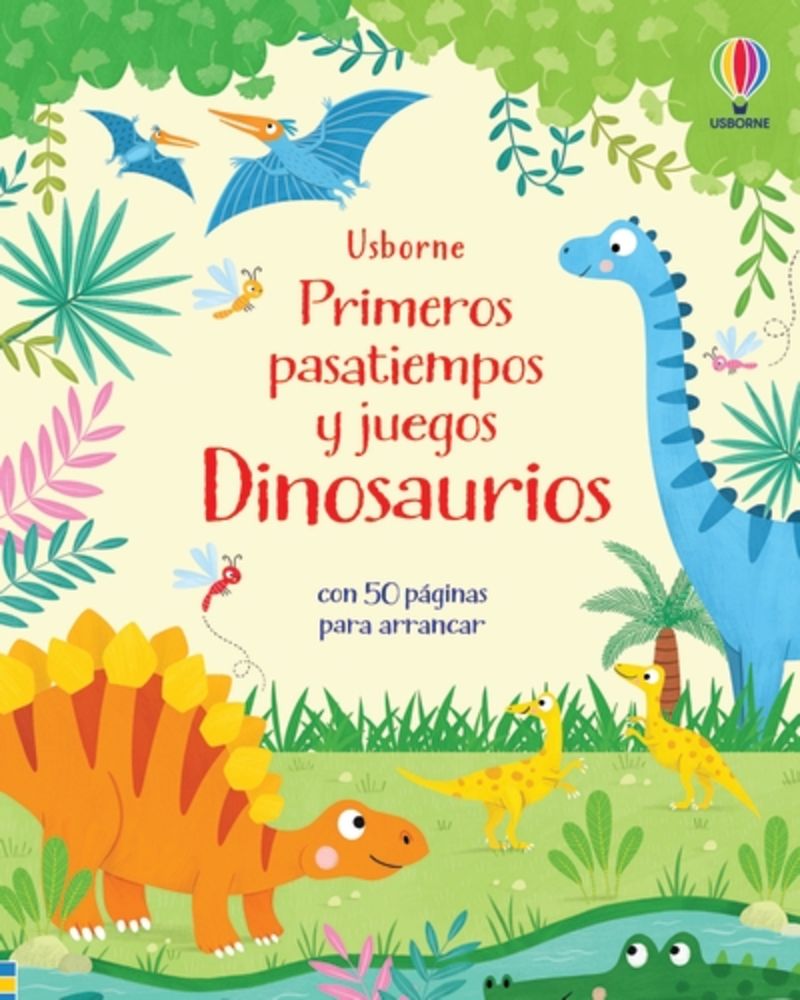 dinosaurios - primeros pasatiempos y juegos - Kirsteen Robson