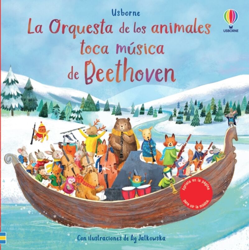 la orquesta de los animales toca musica de beethoven - Sam Taplin / Ag. Jatkowska (il. )