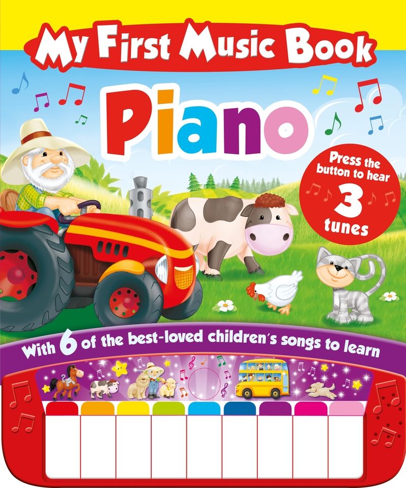 my first music book: piano - Aa. Vv