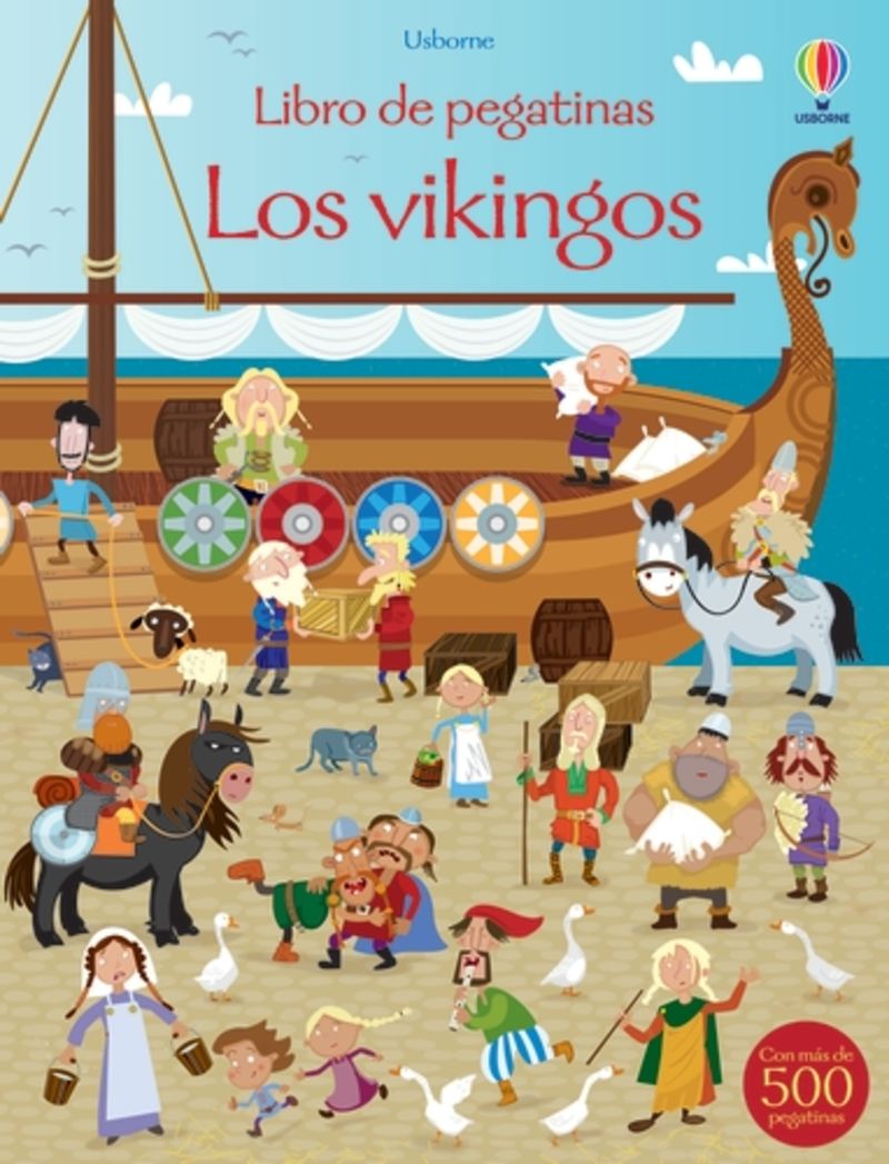 los vikingos - libro de pegatinas - Fiona Watt / Paul Nicholls (il. )