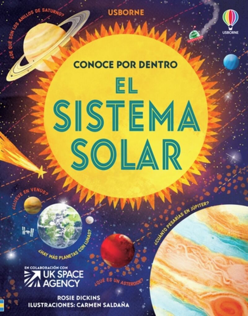 el sistema solar - conoce por dentro - Rosie Dickins / Carmen Saldana (il. )