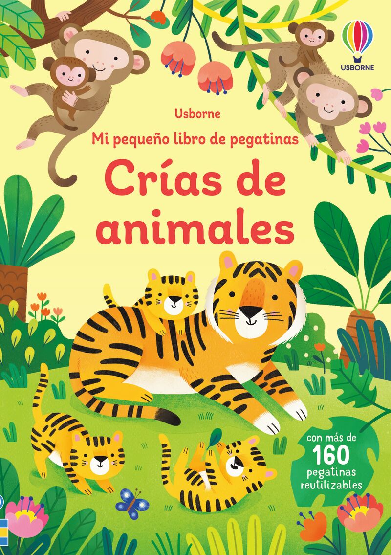 CRIAS DE ANIMALES - MI PEQUEÑO LIBRO DE PEGATINAS