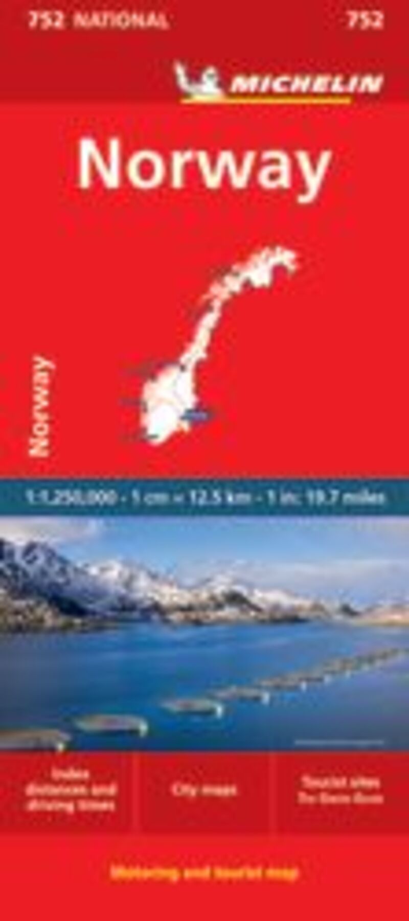 MAPA NATIONAL NORWAY 11752