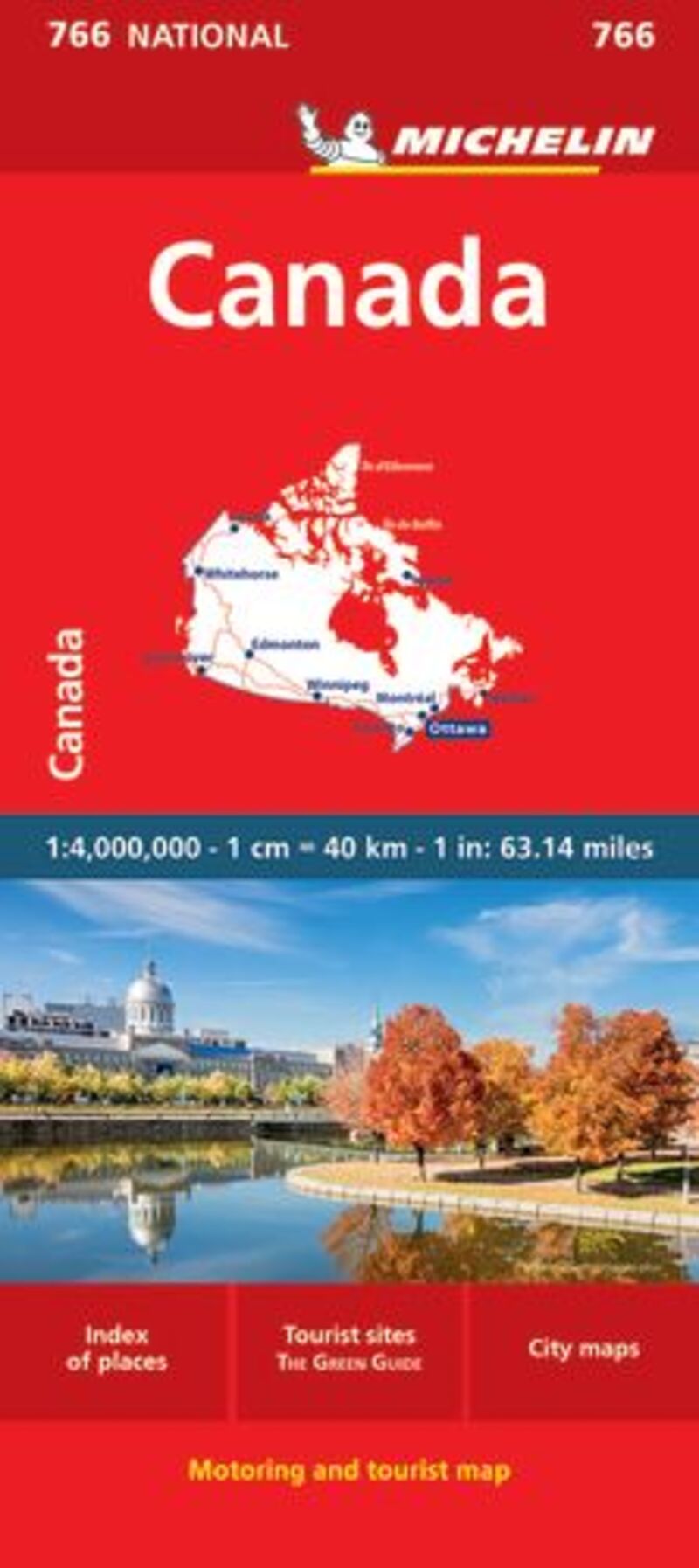 MAPA NATIONAL CANADA 11766