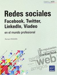 redes sociales - facebook, twitter, linkedln, viadeo en el
