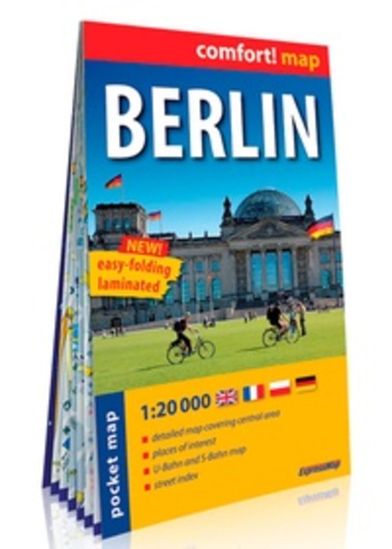 berlin 1: 20000 city pocket plastificado