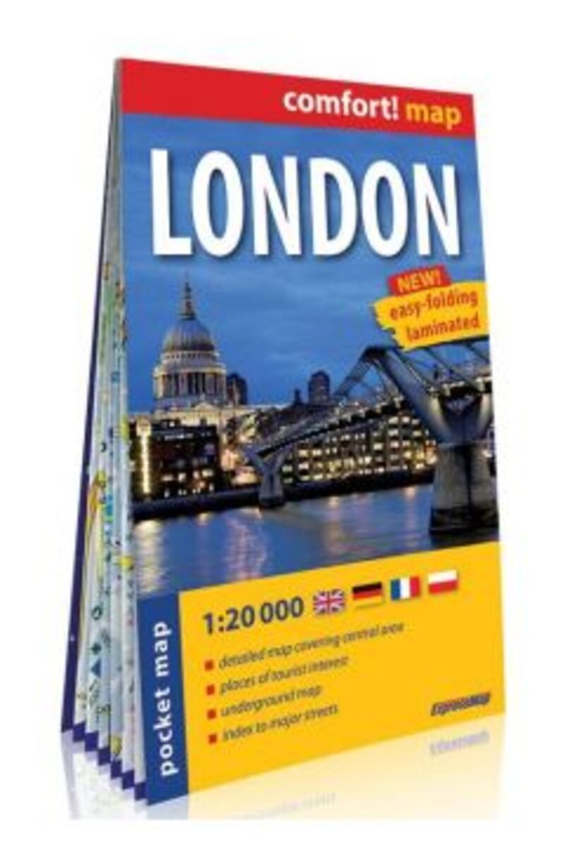 LONDRES 1: 20000 CITY POCKET PLASTIFICADO