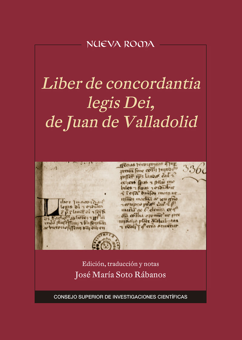 liber de concordantia legis dei, de juan de valladolid - Juan De Valladolid