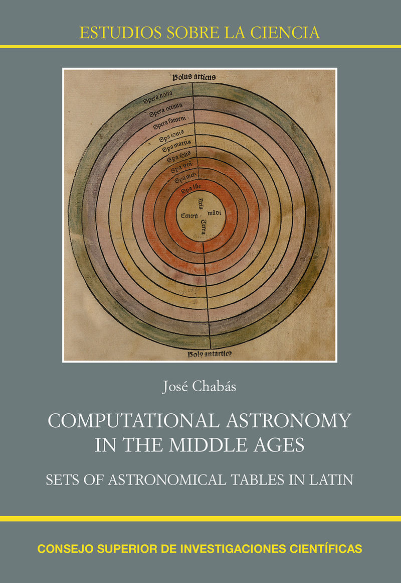 computational astronomy in the middle ages - sets of astronomical tables in latin - Jose Chabas Bergon