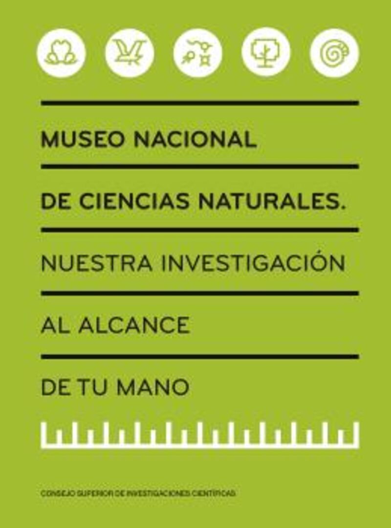 MUSEO NACIONAL DE CIENCIAS NATURALES - NUESTRA INVESTIGACION AL ALCANCE DE TU MANO