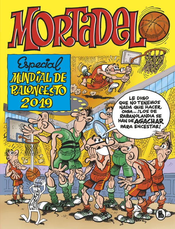 mortadelo - especial mundial baloncesto 2019