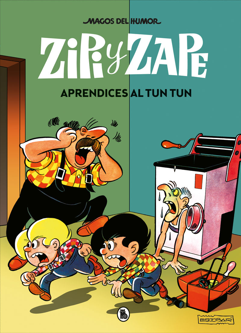 magos del humor 27 - zipi y zape - aprendices al tun tun. Josep Escobar.  