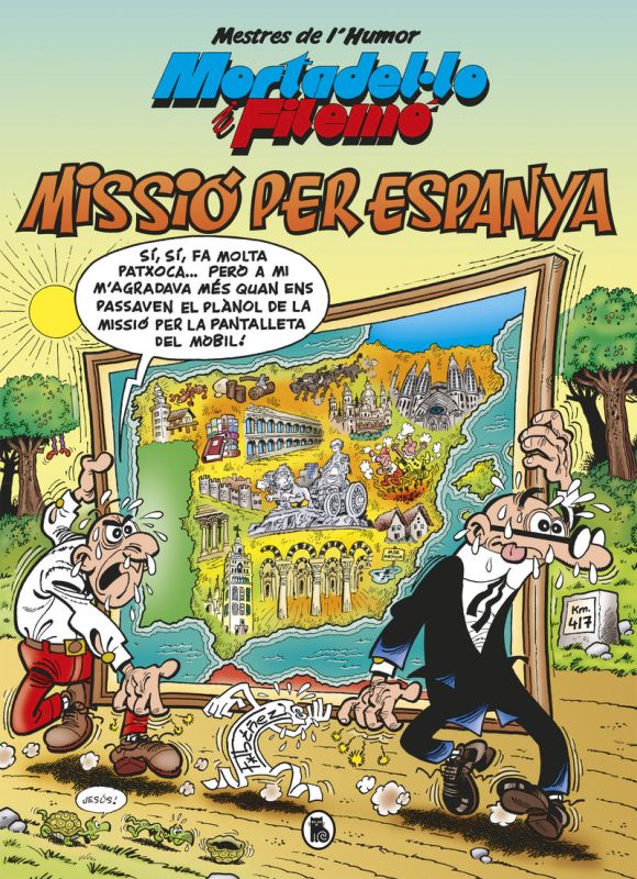 mestres de l'humor 57 - mortadello i filemo - missio per espanya - Francisco Ibañez