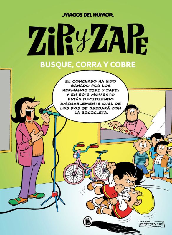 magos del humor 218 - zipi y zape - busque, corra y cobre - Josep Escobar