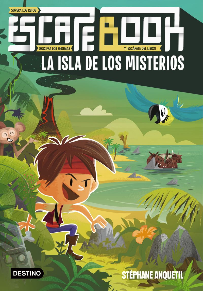 escape book - la isla de los misterios