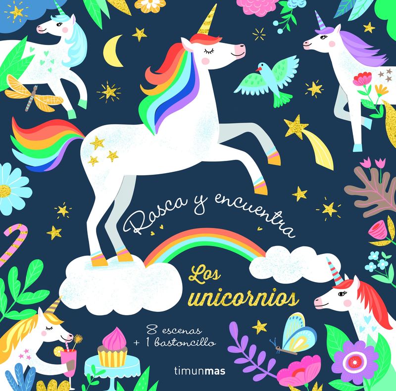 rasca y encuentra - los unicornios - Aurore Meyer