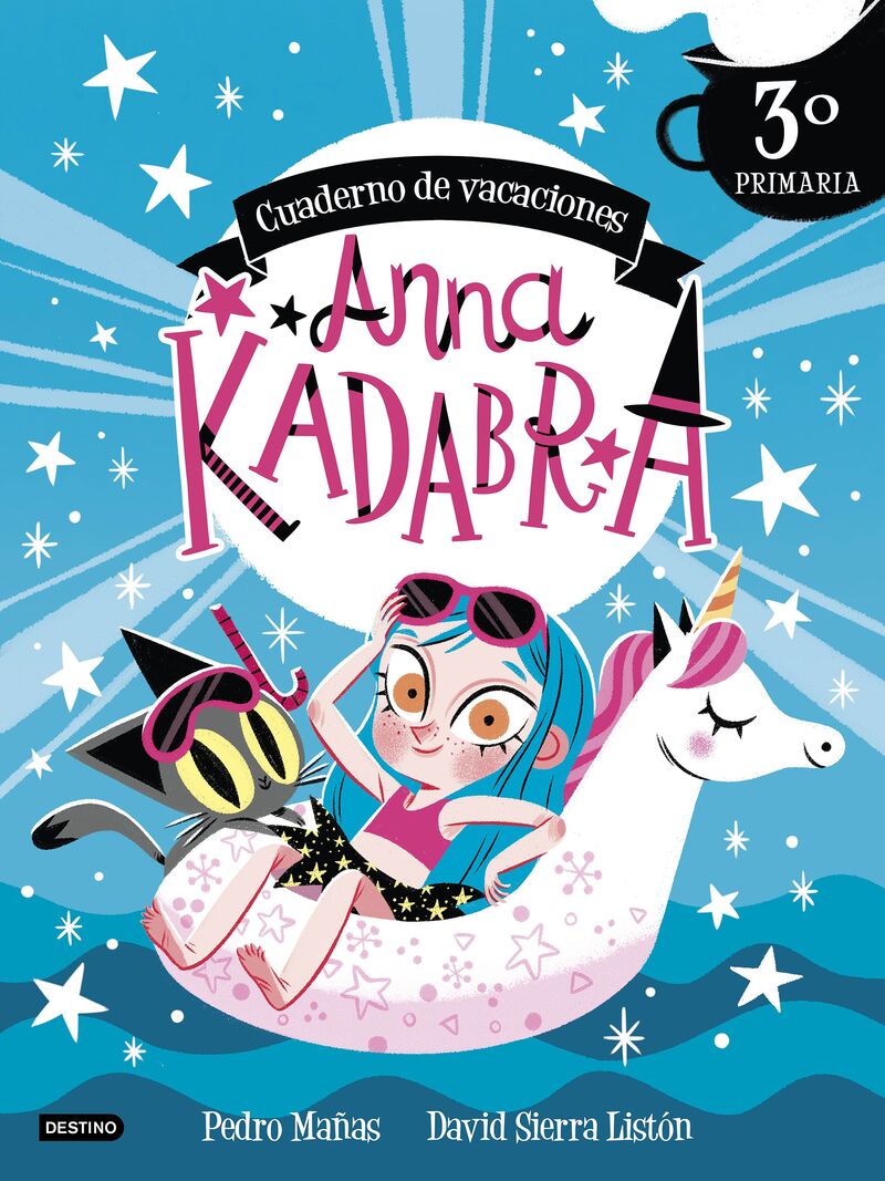 ep 3 - anna kadabra - cuaderno de vacaciones - Pedro Mañas / David Sierra Liston (il. )