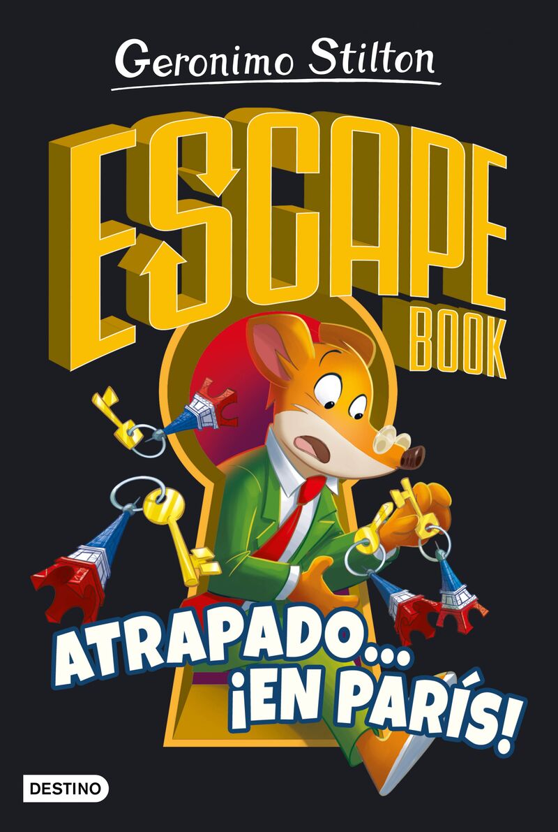 escape book - atrapado... ¡en paris! - Geronimo Stilton